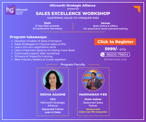 sales training workshop events